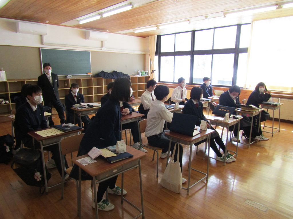 卒業証書授与式 秋田県立羽後高等学校